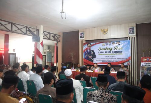 Bangun Komunikasi Efektif Dan Kontak Batin Di Gelaran Sambung Roso, Ini Kata Kapolresta Sumenep